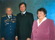 С.А. Конов с Почетными гражданами города-героя Тулы